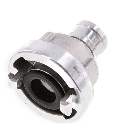 Coupleur Storz en aluminium forgé 25-D (31 mm) Pilier de tuyau 25 mm rotatif