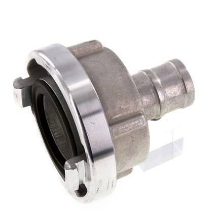 Coupleur Storz en aluminium forgé 52-C (66 mm) Pilier de tuyau 32 mm rotatif