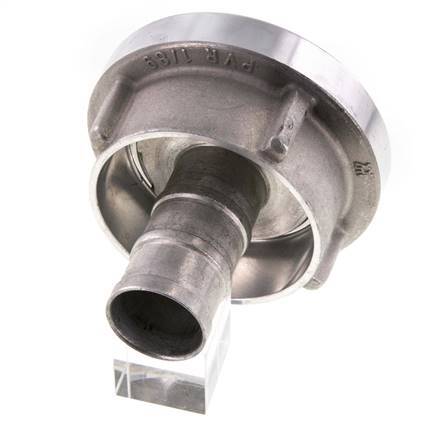 Coupleur Storz en aluminium forgé 52-C (66 mm) Pilier de tuyau 32 mm rotatif