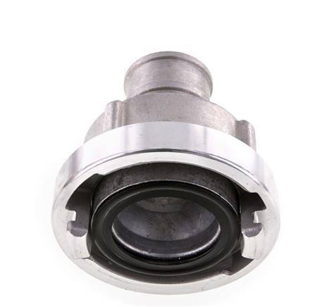 Coupleur Storz en aluminium forgé 52-C (66 mm) Pilier de tuyau 42 mm rotatif