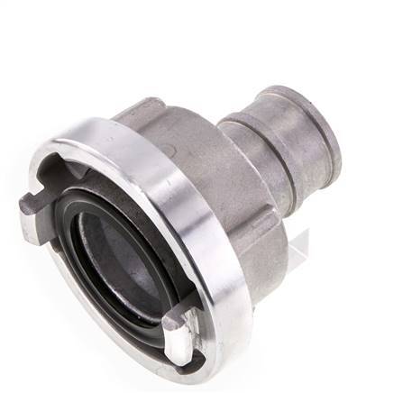 Coupleur Storz en aluminium forgé 52-C (66 mm) Pilier de tuyau 42 mm rotatif