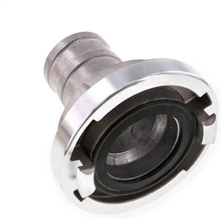 Coupleur Storz en aluminium forgé de 65 (81 mm) Pilier de tuyau de 52 mm rotatif