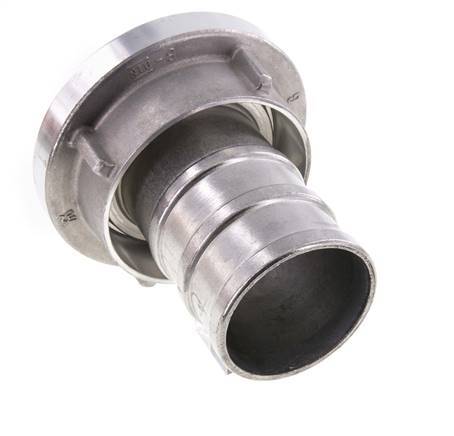 Accouplement Storz en aluminium forgé 75-B (89 mm) Pilier de tuyau 70 mm rotatif