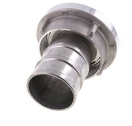 Accouplement Storz en aluminium forgé 75-B (89 mm) Pilier de tuyau 70 mm rotatif