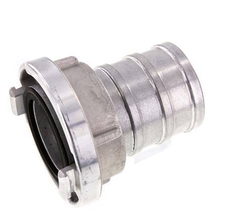 Accouplement Storz en aluminium forgé de 75-B (89 mm) Pilier de tuyau de 80 mm rotatif