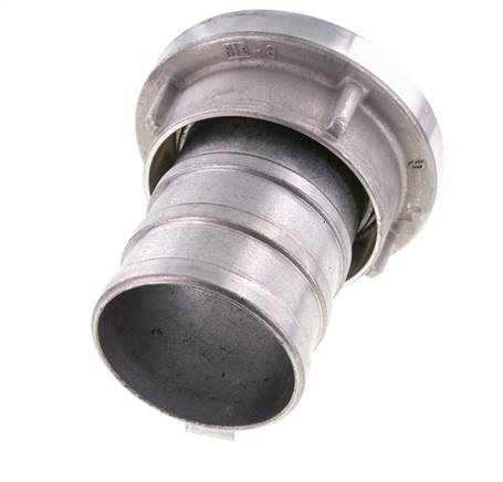 Accouplement Storz en aluminium forgé de 75-B (89 mm) Pilier de tuyau de 80 mm rotatif