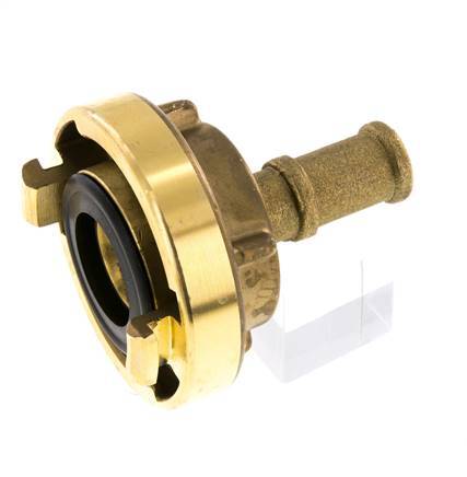 32 (44 mm) Coupleur Storz en laiton Pilier de tuyau de 19 mm rotatif