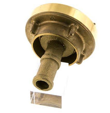 32 (44 mm) Coupleur Storz en laiton Pilier de tuyau de 19 mm rotatif