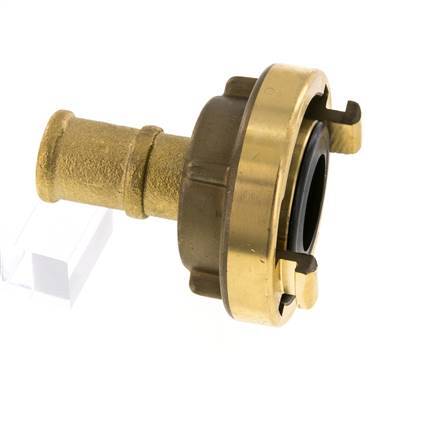 Coupleur Storz 25-D (31 mm) en acier inoxydable Pilier de tuyau 25 mm rotatif