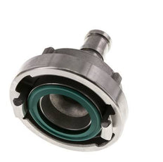 Coupleur Storz 52-C (66 mm) en acier inoxydable Pilier de tuyau 25 mm rotatif