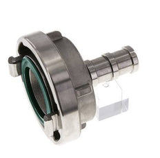 Coupleur Storz 52-C (66 mm) en acier inoxydable Pilier de tuyau 25 mm rotatif