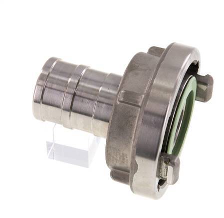 Coupleur Storz 52-C (66 mm) en acier inoxydable Pilier de tuyau 42 mm rotatif