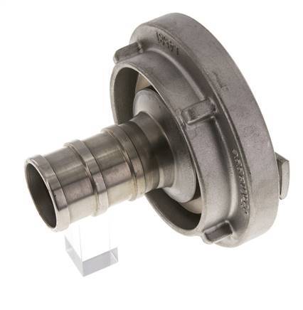Coupleur Storz en acier inoxydable de 65 (81 mm) Pilier de tuyau de 38 mm rotatif