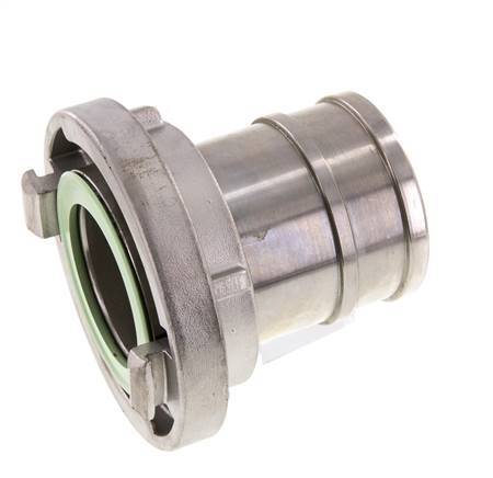 Coupleur Storz de 65 (81 mm) en acier inoxydable Pilier de tuyau de 75 mm rotatif
