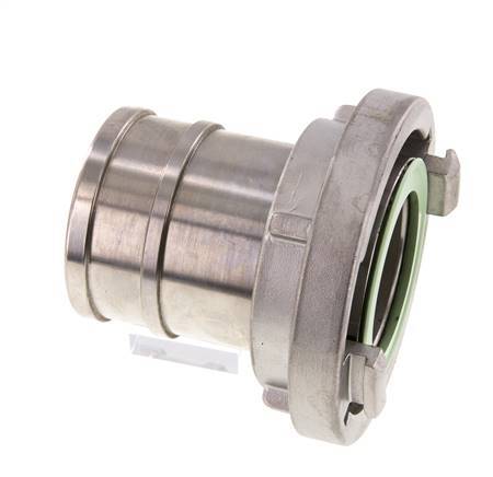 Coupleur Storz de 65 (81 mm) en acier inoxydable Pilier de tuyau de 75 mm rotatif