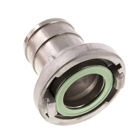 Coupleur Storz de 65 (81 mm) en acier inoxydable Pilier de tuyau de 75 mm rotatif