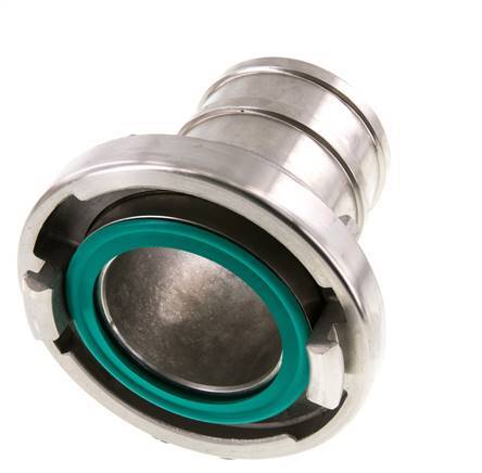 75-B (89 mm) Coupleur Storz en acier inoxydable Pilier de tuyau de 75 mm rotatif