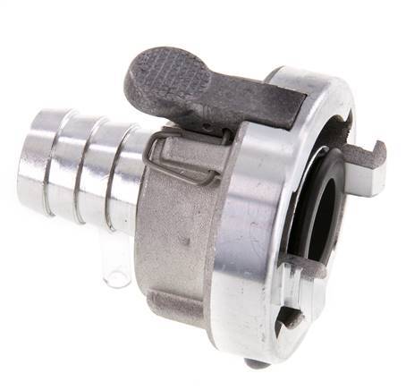 Coupleur Storz 25-D (31 mm) en aluminium forgé Pilier de tuyau 19 mm rotatif avec verrouillage