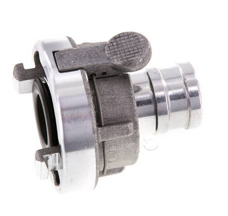 Coupleur Storz en aluminium forgé de 25-D (31 mm) Pilier de tuyau de 25 mm rotatif avec verrouillage
