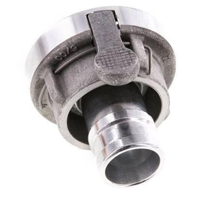 Coupleur Storz en aluminium forgé de 25-D (31 mm) Pilier de tuyau de 25 mm rotatif avec verrouillage