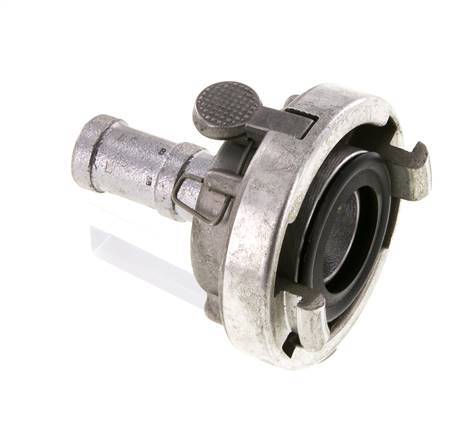 Coupleur Storz en aluminium forgé de 32 (44 mm) Pilier de tuyau de 19 mm rotatif avec verrouillage