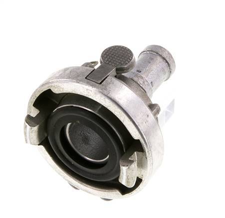 32 (44 mm) Forged Aluminum Storz Coupling 19 mm Hose Pillar Rotatable with Lock