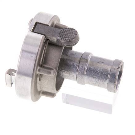 Coupleur Storz en aluminium forgé de 32 (44 mm) Pilier de tuyau de 25 mm rotatif avec verrouillage