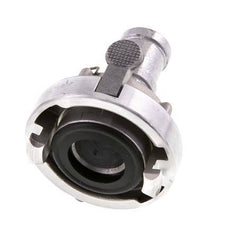 Coupleur Storz en aluminium forgé de 32 (44 mm) Pilier de tuyau de 25 mm rotatif avec verrouillage