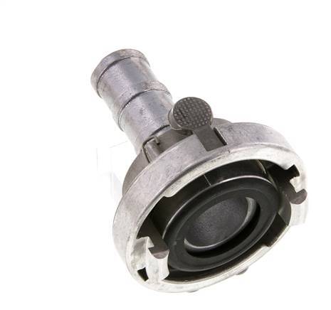 Coupleur Storz en aluminium forgé de 38 (51 mm) Pilier de tuyau de 25 mm rotatif avec verrouillage