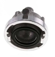 Coupleur Storz en aluminium forgé de 52-C (66 mm) Pilier de tuyau de 25 mm rotatif avec verrouillage