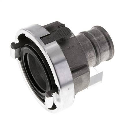 Coupleur Storz 52-C (66 mm) en aluminium forgé Pilier de tuyau 42 mm rotatif avec verrouillage