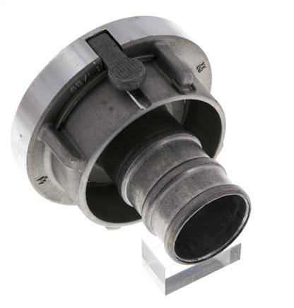 Coupleur Storz 52-C (66 mm) en aluminium forgé Pilier de tuyau 42 mm rotatif avec verrouillage