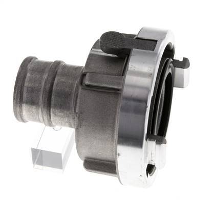 52-C (66 mm) Forged Aluminum Storz Coupling 42 mm Hose Pillar Rotatable with Lock