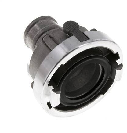 52-C (66 mm) Forged Aluminum Storz Coupling 42 mm Hose Pillar Rotatable with Lock