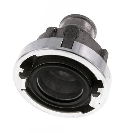 52-C (66 mm) Forged Aluminum Storz Coupling 42 mm Hose Pillar Rotatable with Lock