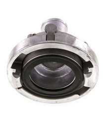 65 (81 mm) Forged Aluminum Storz Coupling 38 mm Hose Pillar Rotatable with Lock