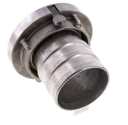 Coupleur Storz en aluminium forgé de 65 (81 mm) Pilier de tuyau de 75 mm rotatif avec verrouillage