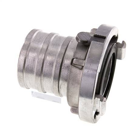 Coupleur Storz en aluminium forgé de 65 (81 mm) Pilier de tuyau de 75 mm rotatif avec verrouillage