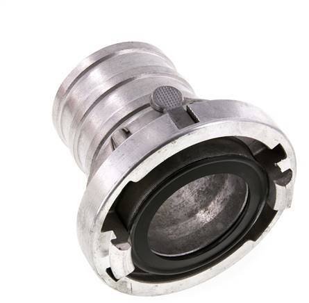 Coupleur Storz en aluminium forgé de 65 (81 mm) Pilier de tuyau de 75 mm rotatif avec verrouillage