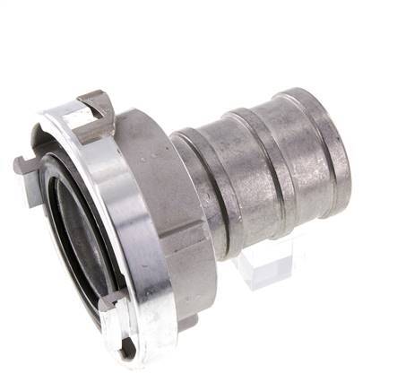Coupleur Storz en aluminium forgé de 75-B (89 mm) Pilier de tuyau de 65 mm rotatif avec verrouillage