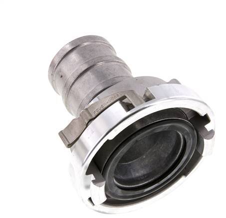 Coupleur Storz en aluminium forgé de 75-B (89 mm) Pilier de tuyau de 65 mm rotatif avec verrouillage