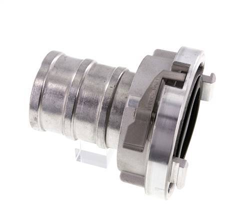 Coupleur Storz en aluminium forgé de 75-B (89 mm) Pilier de tuyau de 70 mm rotatif avec verrouillage