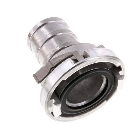 Coupleur Storz en aluminium forgé de 75-B (89 mm) Pilier de tuyau de 70 mm rotatif avec verrouillage