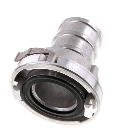 Coupleur Storz en aluminium forgé de 75-B (89 mm) Pilier de tuyau de 70 mm rotatif avec verrouillage