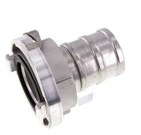 Coupleur Storz en aluminium forgé de 75-B (89 mm) Pilier de tuyau de 70 mm rotatif avec verrouillage