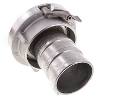 Coupleur Storz en aluminium forgé de 75-B (89 mm) Pilier de tuyau de 70 mm rotatif avec verrouillage