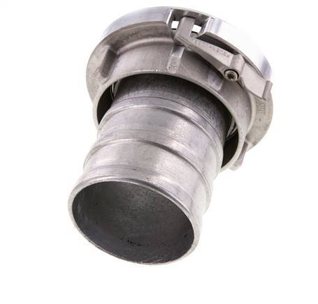 Coupleur Storz en aluminium forgé de 75-B (89 mm) Pilier de tuyau de 80 mm rotatif avec verrouillage
