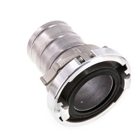 Coupleur Storz en aluminium forgé de 75-B (89 mm) Pilier de tuyau de 80 mm rotatif avec verrouillage
