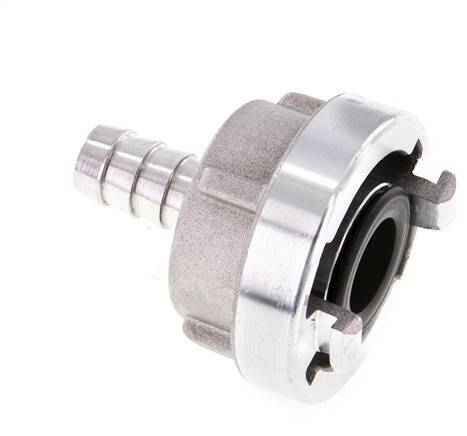 Coupleur Storz 25-D (31 mm) en aluminium forgé Pilier de tuyau 13 mm Rotatif pour un tuyau en PVC