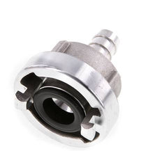 Coupleur Storz 25-D (31 mm) en aluminium forgé Pilier de tuyau 13 mm Rotatif pour un tuyau en PVC